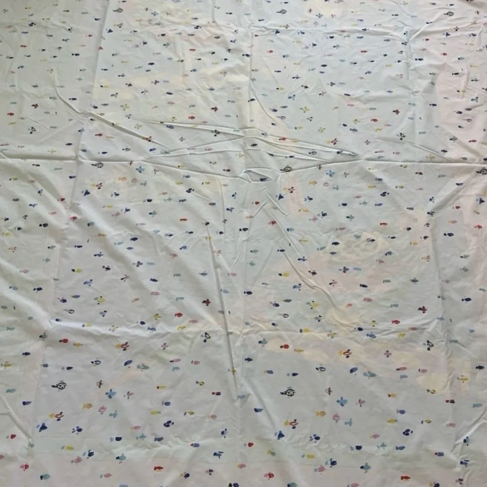 Vintage Ken Done Doona Parrots and Fish Duvet Cover and Sham Twin 86 x 68